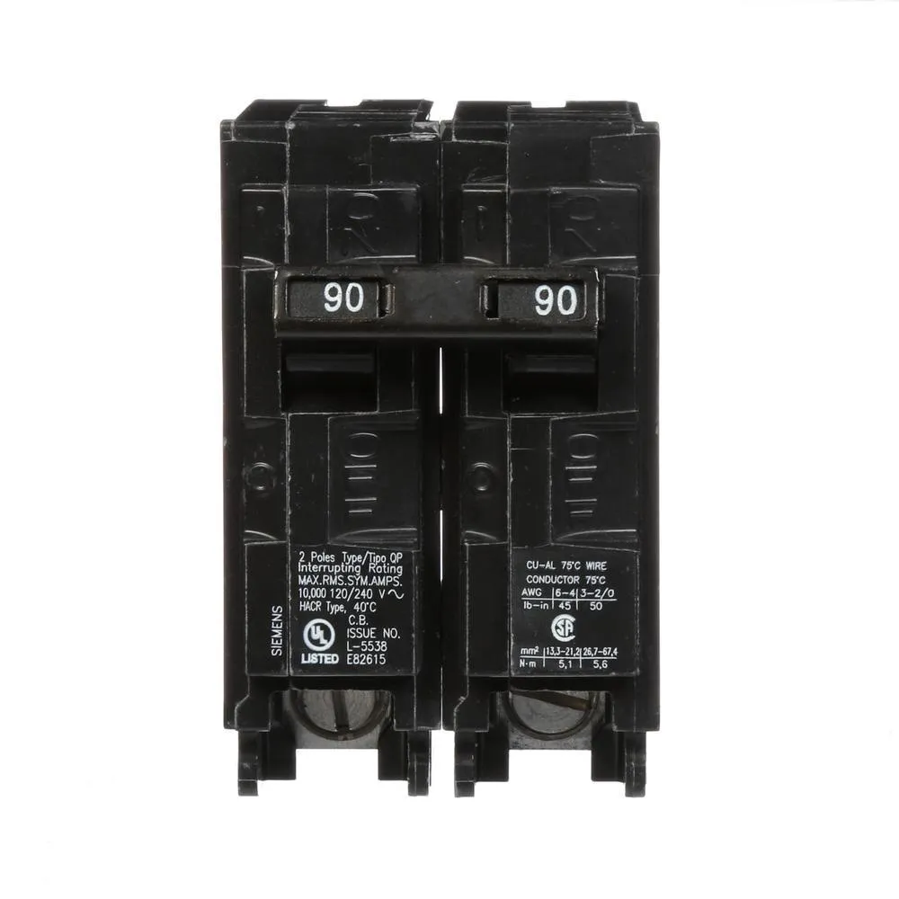 Siemens 30 Amp Double-Pole Type QP Circuit Breaker, photo 16 of 21