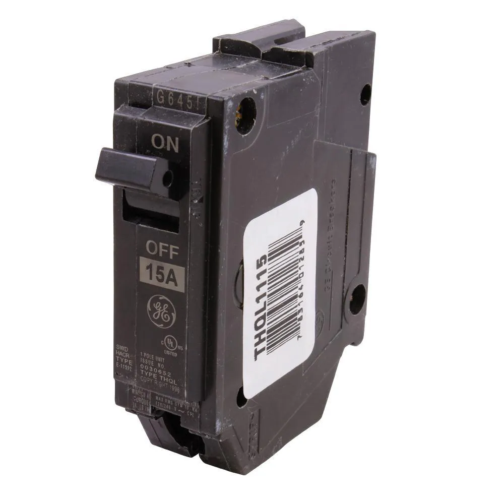 Q-Line 15 Amp 1 in. Single-Pole Circuit Breaker, photo 3 of 10