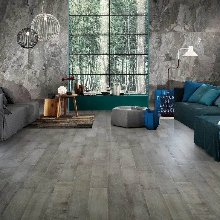 Style Selections 5-in Gray Fog Birch Smooth/Traditional Engineered Hardwood Flooring (36.09-sq ft), photo 4 of 5