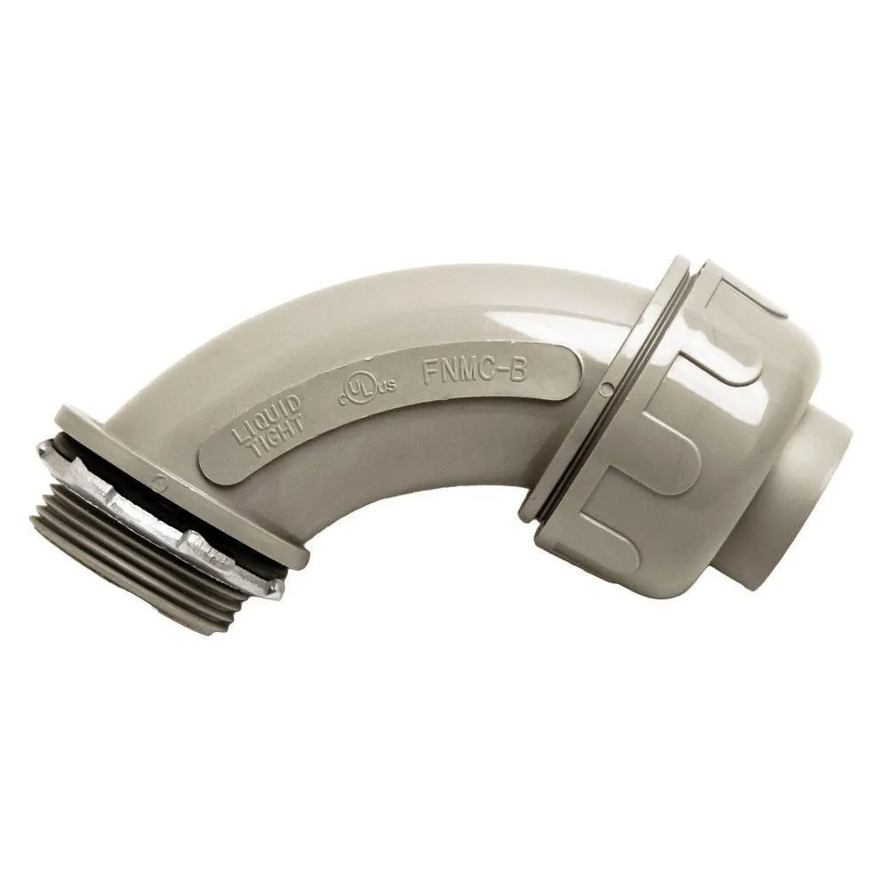 1/2 in. Liquidtight NM 90-Degree PVC Conduit Fitting Connector (5-Pack), photo 13 of 17