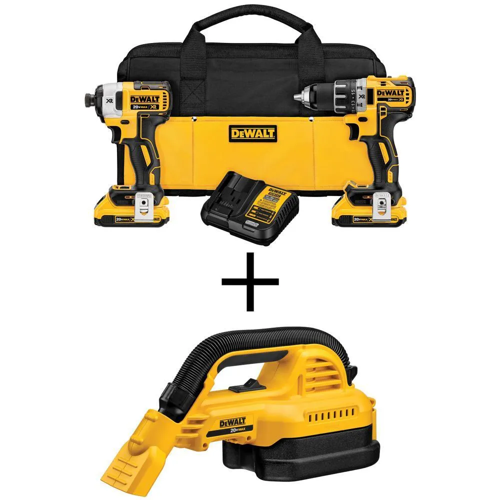 DEWALT 20-Volt Max Lithium-Ion Cordless Combo Kit (10-Tool) w/ (2) Batteries 2.0Ah, Charger & Tool Bag, photo 33 of 41