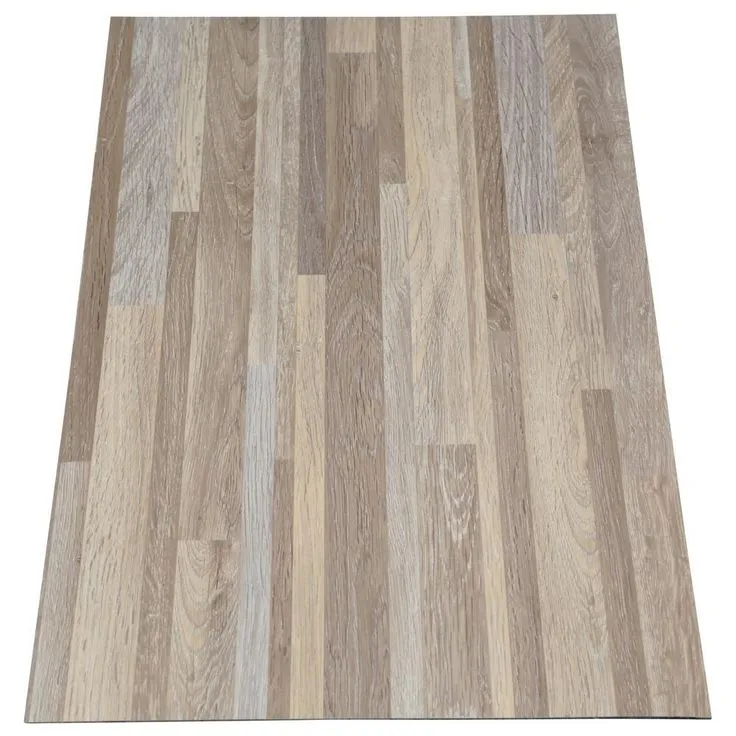 TrafficMASTER Seashore Wood 12 in. x 24 in. Peel and Stick Vinyl Tile Flooring (20 sq. ft. / case), photo 6 of 10