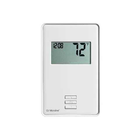 Manual Digital Floor Heating Thermostat with Built-In GFCI for Floor Heating Systems