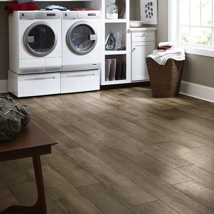 Mohawk 7-Piece 7.84-in x 47.8-in Country Barn Luxury Vinyl Plank Flooring, photo 3 of 6