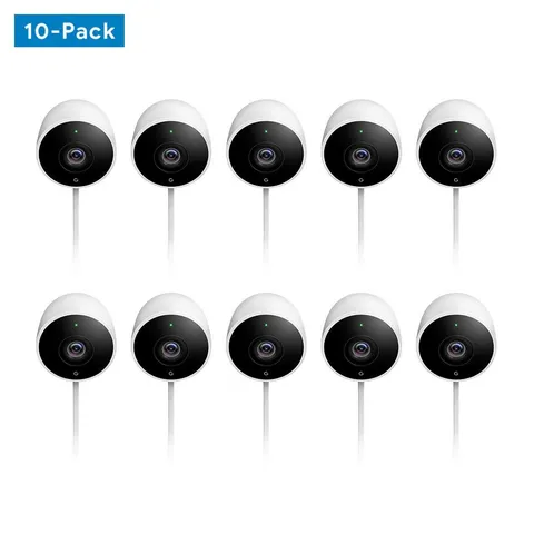 Nest Cam Outdoor Wired Security Camera (10-Pack)