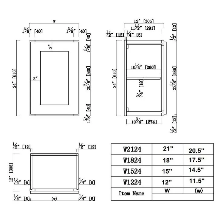 Brookings Plywood Ready to Assemble Shaker 12x12x24 in. 1-Door Wall Kitchen Cabinet in Espresso, photo 7 of 9