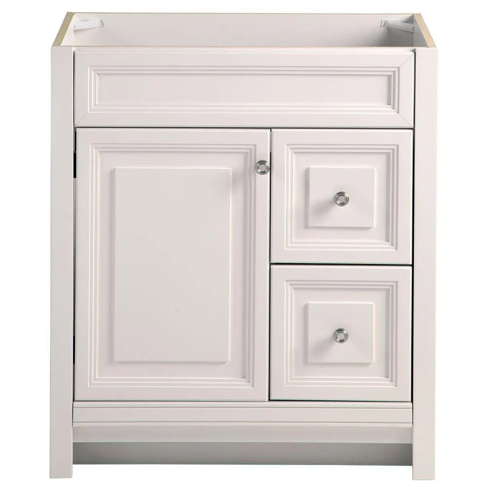 Brinkhill 48 in. W x 34 in. H x 22 in. D Bath Vanity Cabinet Only in Cream, photo 15 of 36
