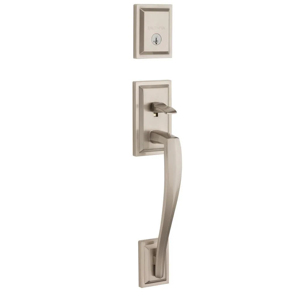 Torrey Pines Venetian Bronze Low Profile Single Cylinder Entry Door Handleset w/ Torrey Door Lever ft SmartKey Security, photo 5 of 5