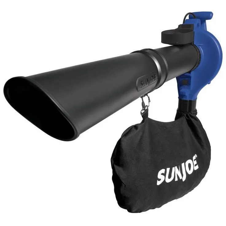 Sun Joe 240 MPH 300 CFM 13 Amp Electric Handheld 3-in-1 Leaf Blower/Vacuum/Mulcher, Blue, photo 2 of 4