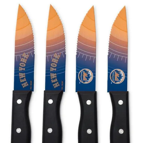 MLB New York Mets Steak Knives (4-Pack)