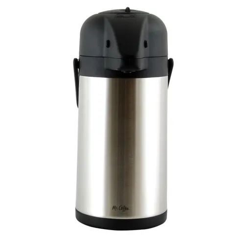 Javamax 2.24 Qt. Stainless Steel Vacuum Sealed Double Wall Pump Pot