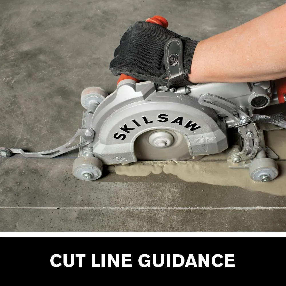 SKILSAW 7 in. 15 Amp Corded Medusaw Aluminum Worm Drive Circular Saw for Concrete, photo 5 of 7