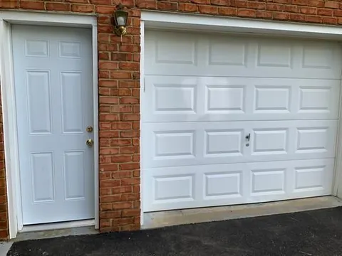36 × 80 in Steel Left-Hand Inswing Primed Prehung Single Front Door
