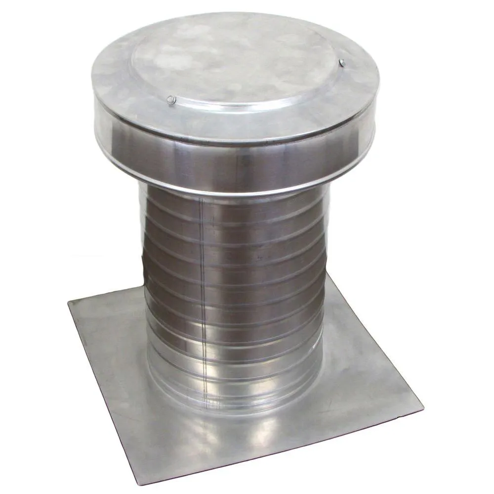 Active Ventilation 12 in. Dia Keepa Vent an Aluminum Roof Vent for Flat Roofs, photo 13 of 39