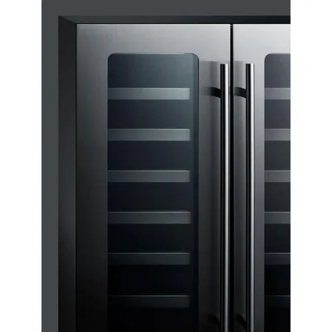 42-Bottle Capacity Dual Zone Cooling Built-In/Freestanding Wine Chiller