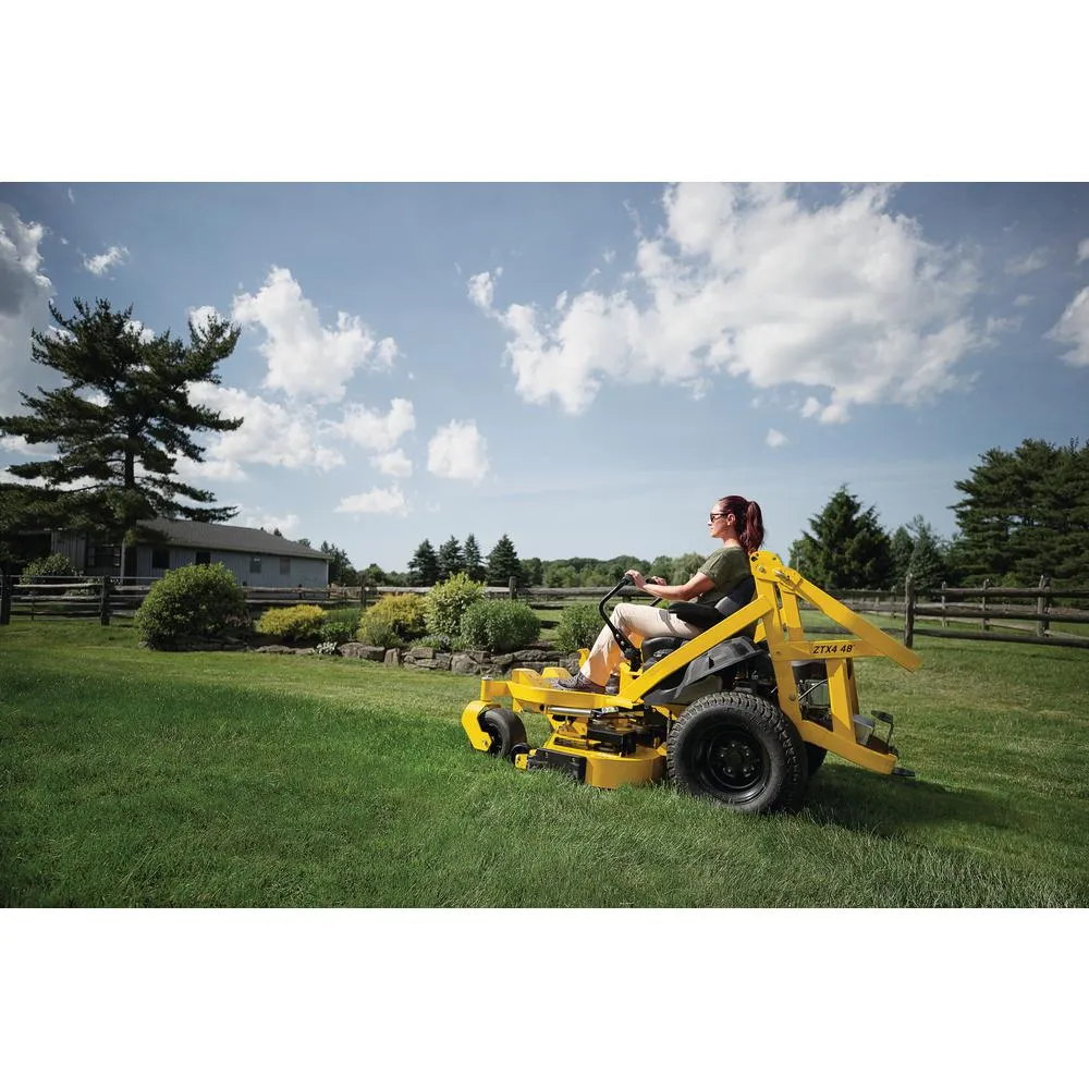 Cub Cadet Ultima ZTX4 48 in. Fabricated Deck 23 HP Kohler Pro 7000 Series V-Twin Engine Zero Turn Mower with Roll Over Protection, photo 2 of 12