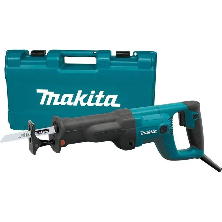 11 Amp Corded Variable Speed Reciprocating Saw with Wood Cutting Blade, Metal Cutting Blade and Hard Case, photo 6 of 18