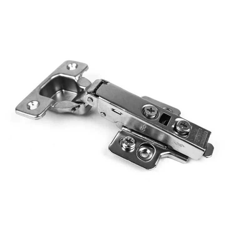 110-Degree 35 mm Full Overlay Soft Close Frameless Cabinet Hinges with Installation Screws (30-Pairs), photo 5 of 8