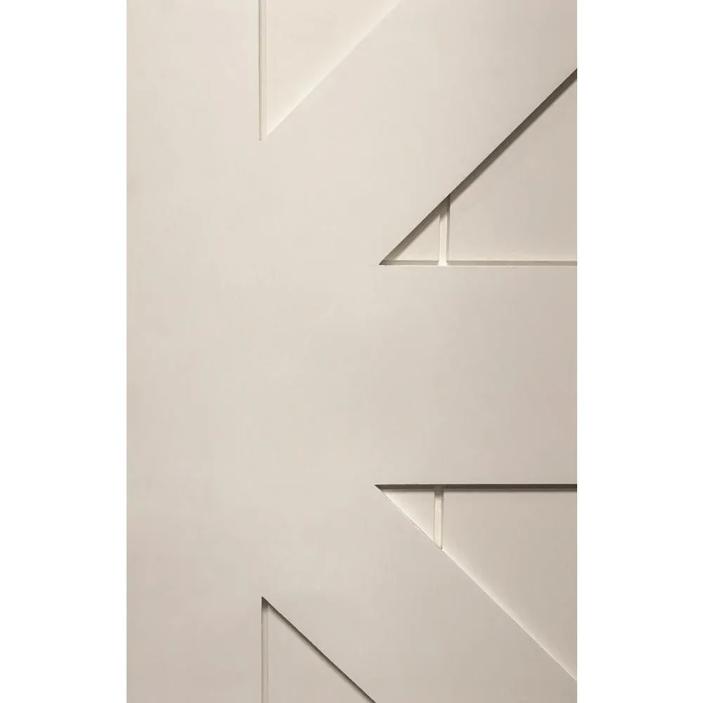 MMI Door 36 in. x 84 in. K-Plank Primed MDF Interior Barn Door Slab, photo 4 of 6