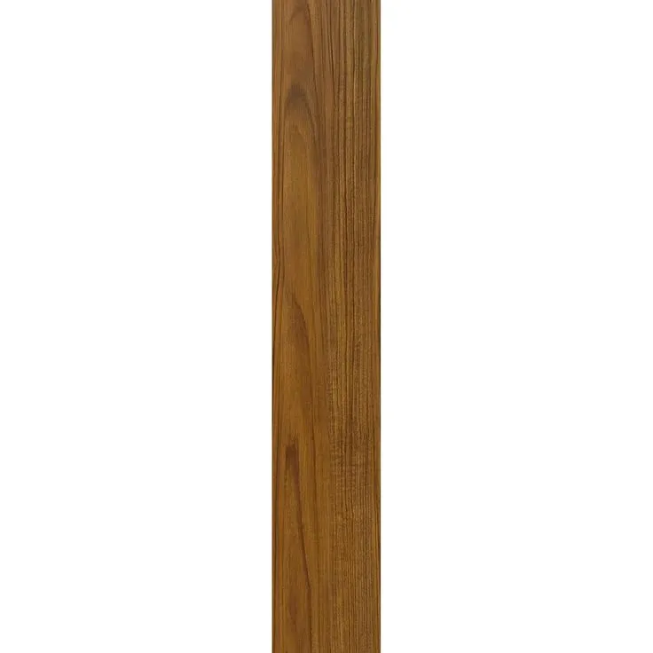 TrafficMaster Teak 6 in. W x 36 in. L Luxury Vinyl Plank Flooring (24 sq. ft. / case), photo 5 of 15
