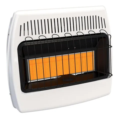30,000 BTU Natural Gas Infrared Natural Gas Wall Heater