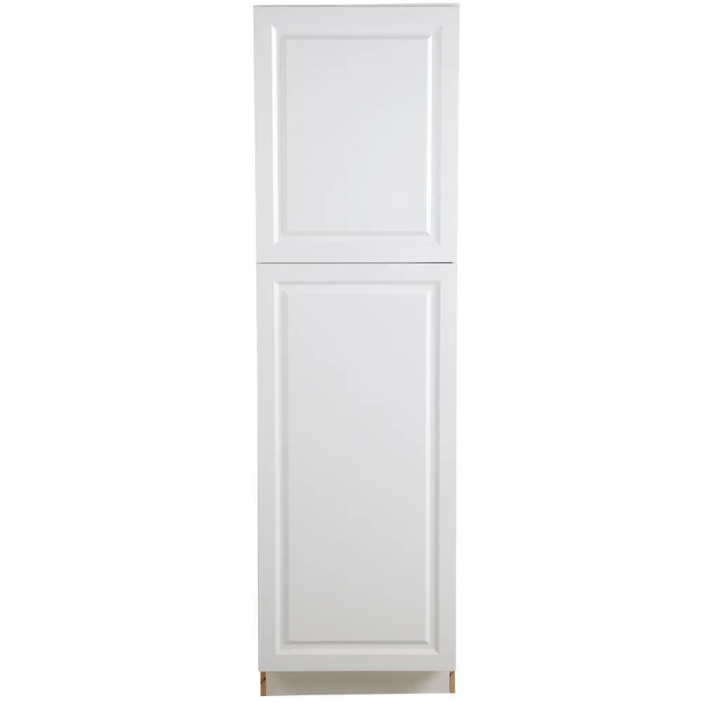 Benton Assembled 18x84x24 in. Pantry Cabinet with Adjustable Shelves in Amber, photo 12 of 15