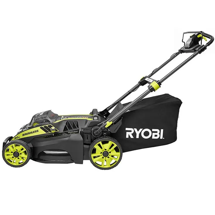 RYOBI 20 in. 40-Volt Brushless Lithium-Ion Cordless Battery Self Propelled Lawn Mower with 5.0 Ah Battery and Charger Included, photo 8 of 8