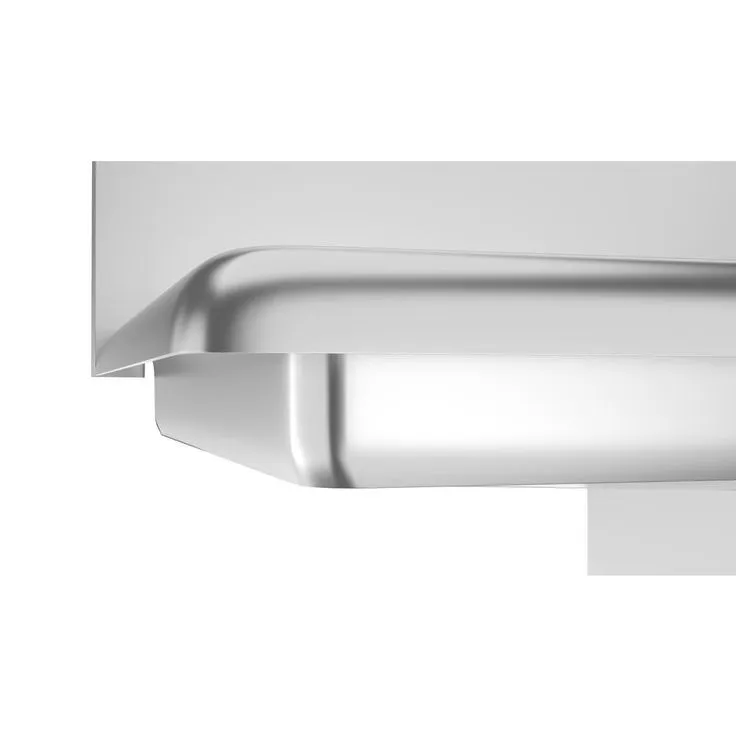 Freestanding Stainless Steel 51 in. 2-Hole Triple Bowl Commercial Kitchen Sink Left Drainboard, photo 2 of 9
