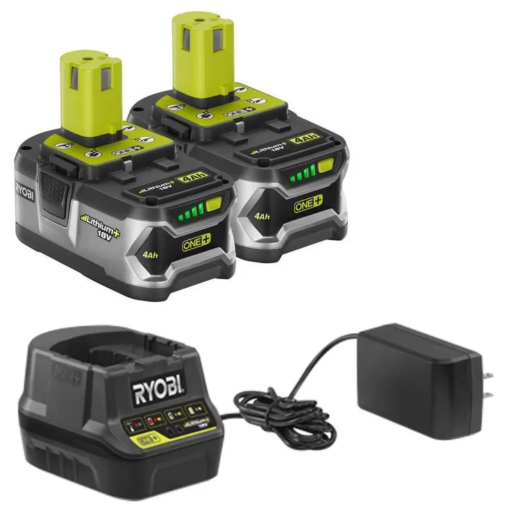 RYOBI 16 in. One+ 18-Volt Lithium-Ion Hybrid Walk Behind Push Lawn Mower - Two 4.0 Ah Batteries/Charger Included, photo 3 of 10