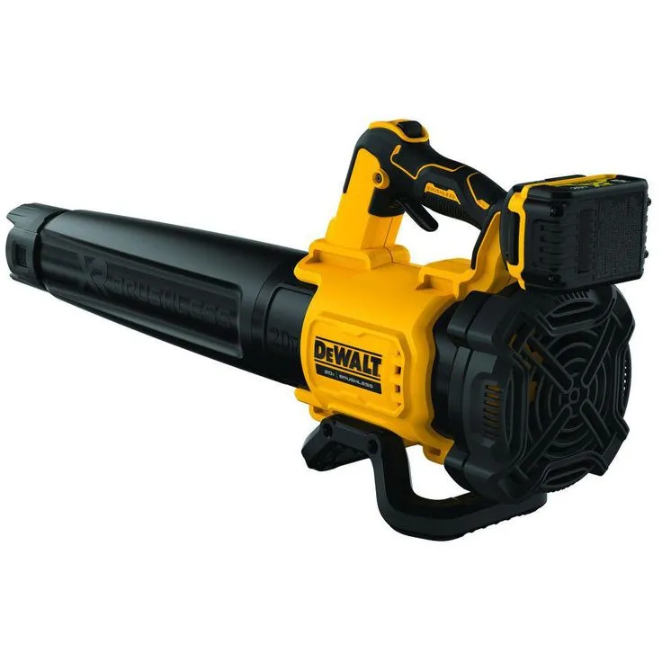 DEWALT 125 MPH 450 CFM 20V MAX Cordless Brushless Blower w/(1) 5.0Ah Battery & Charger w/ Bonus 12in 20V Chainsaw (Tool Only), photo 5 of 11