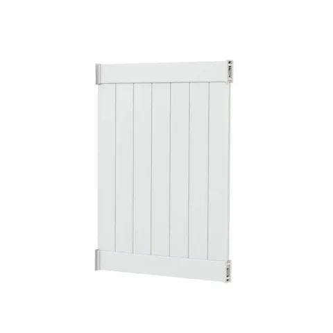 Vinyl Outdoor Shower Third Wall Kit