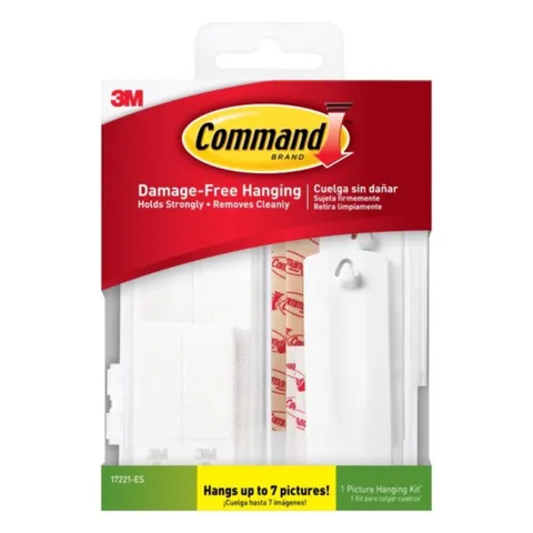 Command White Assorted Picture Hanging Set, 16-Pack