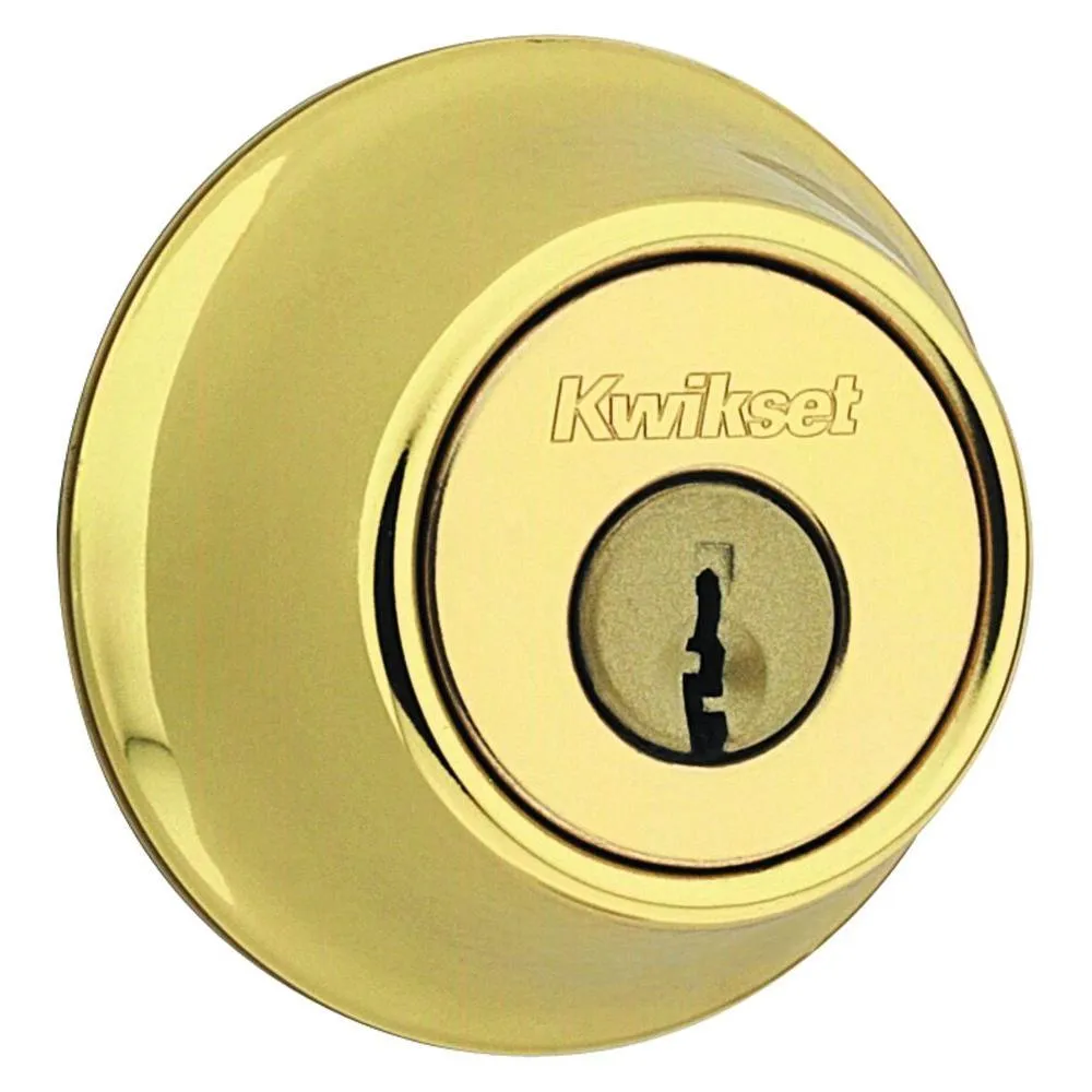 Kwikset 660 Series Satin Chrome Single Cylinder Deadbolt, photo 9 of 10