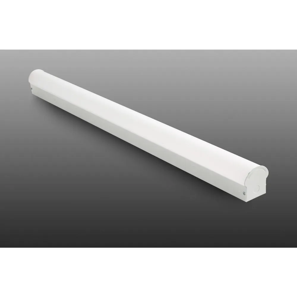 4 ft. 64-Watt Equivalent 36-Watt Integrated LED White Linear Strip Light 5000K 4910 Lumens Multi-Volt Daylight, photo 3 of 7