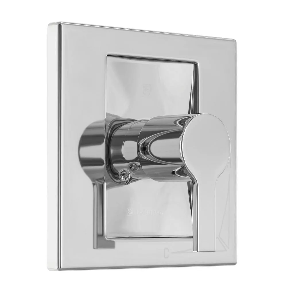 Modern Single-Handle 1-Spray Tub and Shower Faucet in Chrome (Valve Included), photo 5 of 16