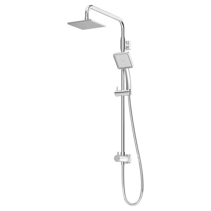 Symmons 1-spray 6 in. Dual Shower Head and Handheld Shower Head in Satin Nickel, photo 2 of 4