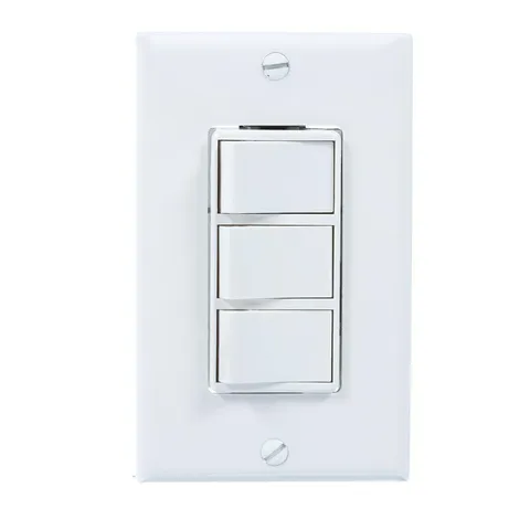 4-Function Wall Control in White