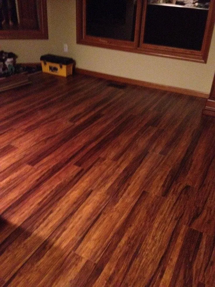 BuildDirect Balinese Rosewood 12mm 48" X 6.5" Laminate Flooring (15.1sq. ft. per box), photo 11 of 11