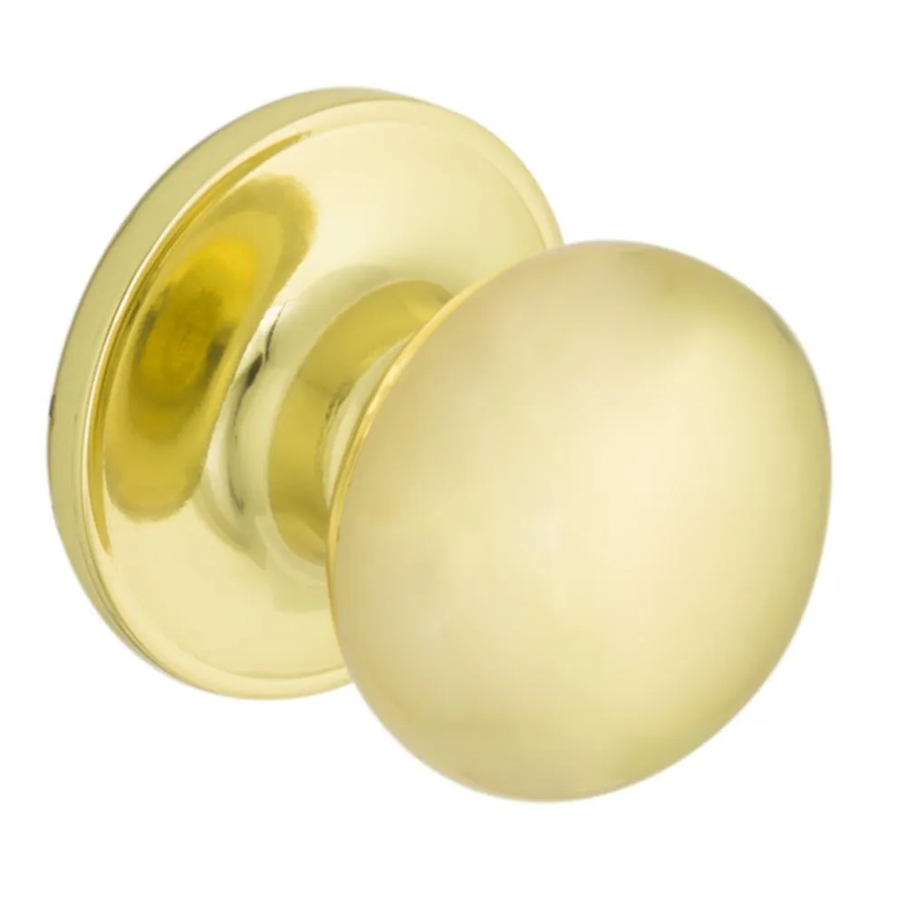 Round Aged Bronze Hall and Closet Door Knob, photo 8 of 10