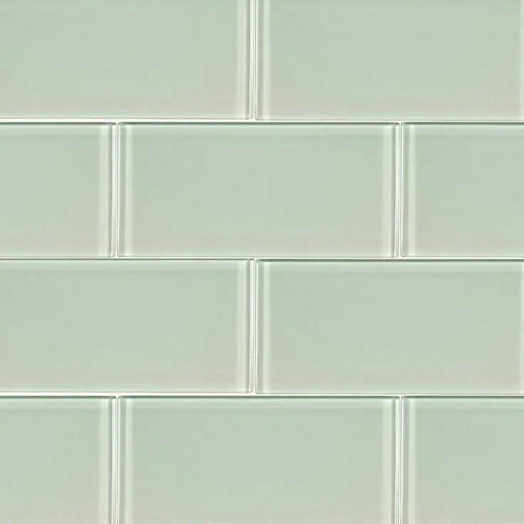 MSI Arctic Ice 3 in. x 6 in. Glossy Glass White Subway Tile (1 sq. ft. / case), photo 2 of 2