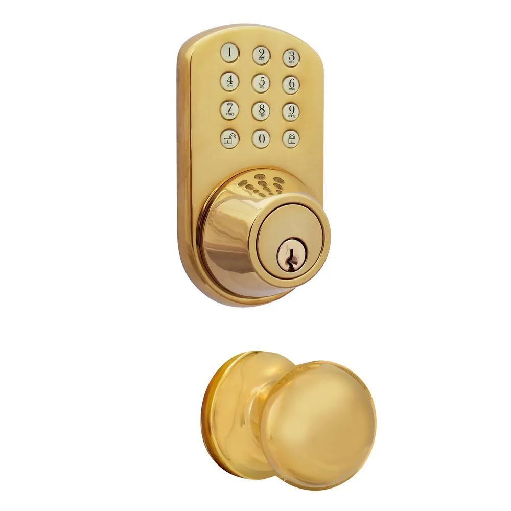 Morning Industry Oil Rubbed Bronze Keyless Entry Deadbolt and Lever Handle Door Lock with Electronic Digital Keypad, photo 4 of 13