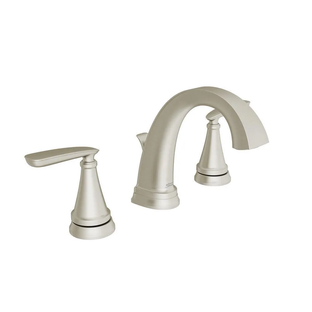 Somerville 8 in. Widespread Bathroom Faucet and Single-Handle 3-Spray Tub and Shower Faucet Set in Brushed Nickel, photo 4 of 5