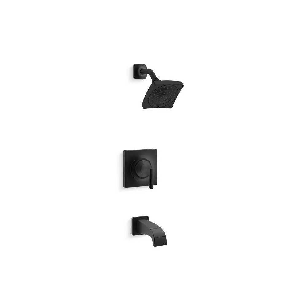Katun 1-Handle 3-Spray Tub and Shower Faucet in Brushed Nickel (Valve Included), photo 7 of 8