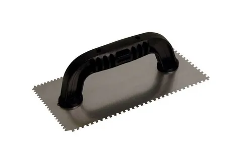 QLT 4 in wide · 9 in long Steel Notched Trowel