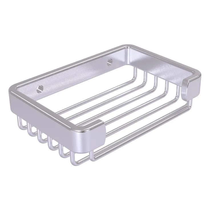 Allied Brass Rectangular Soap Basket in Antique Pewter, photo 7 of 8
