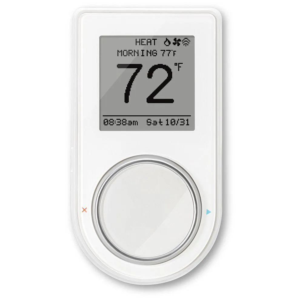 7-Day Wi-Fi Programmable Thermostat in White, photo 3 of 9