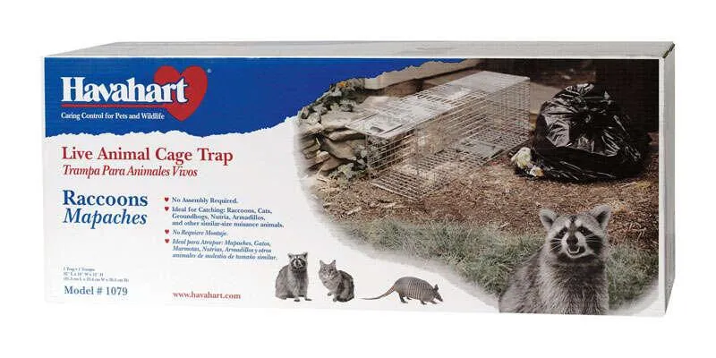 Havahart Live Catch Cage Trap For Cats and Raccoons 1 pk, photo 2 of 4