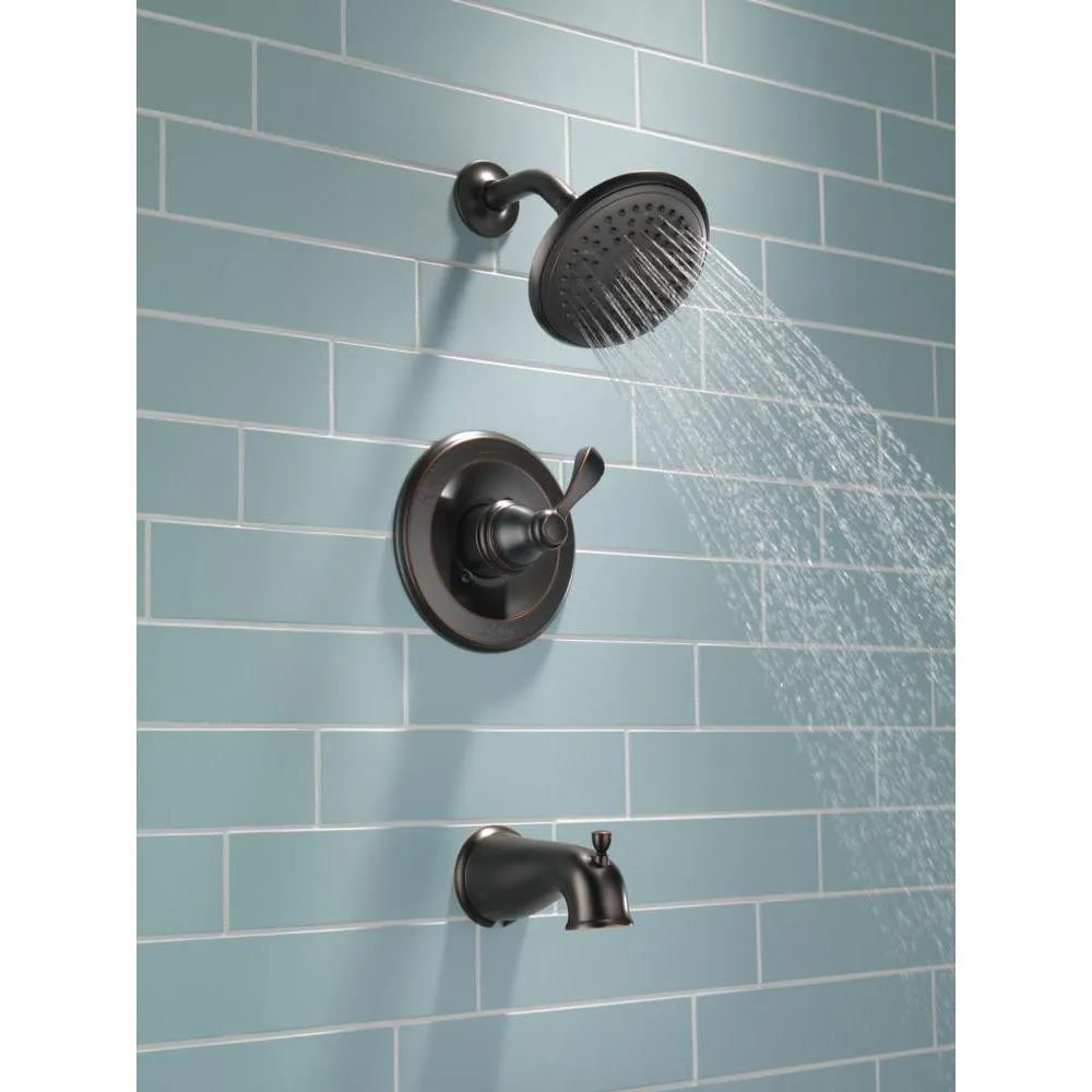 Porter Single-Handle 3-Spray Tub and Shower Faucet in Oil Rubbed Bronze (Valve Included), photo 5 of 11