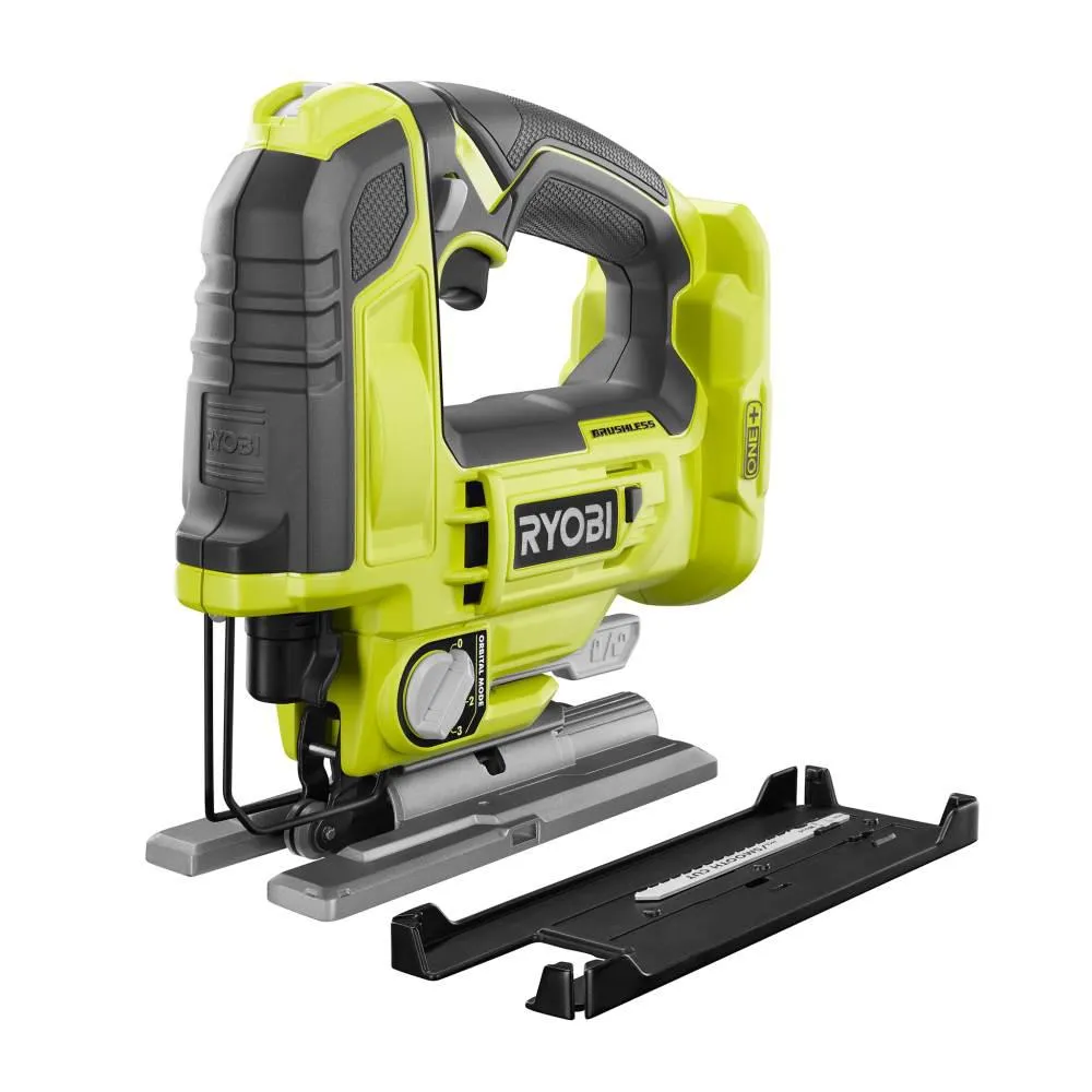 RYOBI 18-Volt ONE+ Cordless Brushless Jig Saw with 3.0 Ah LITHIUM+ HP Battery and 18-Volt Charger, photo 6 of 9