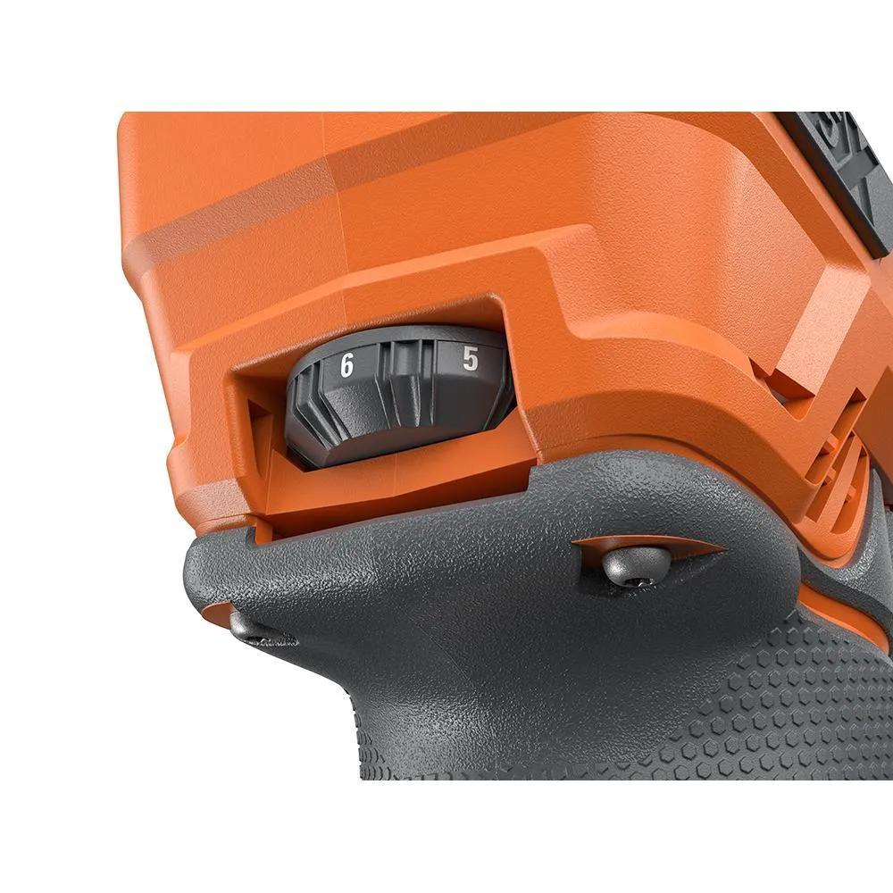 RIDGID 18-Volt Cordless Brushless 1/4 in. Compact Router with 1.5 Ah Lithium-Ion Battery, photo 5 of 13